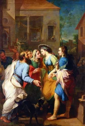 Tobias Presenting Sarah to His Father, 1733